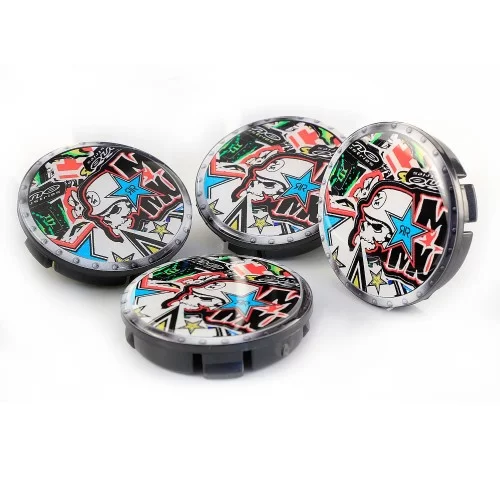 Schädel RR Damla Geçme Jant Göbek Kapağı 4’lü Set 55/58mm