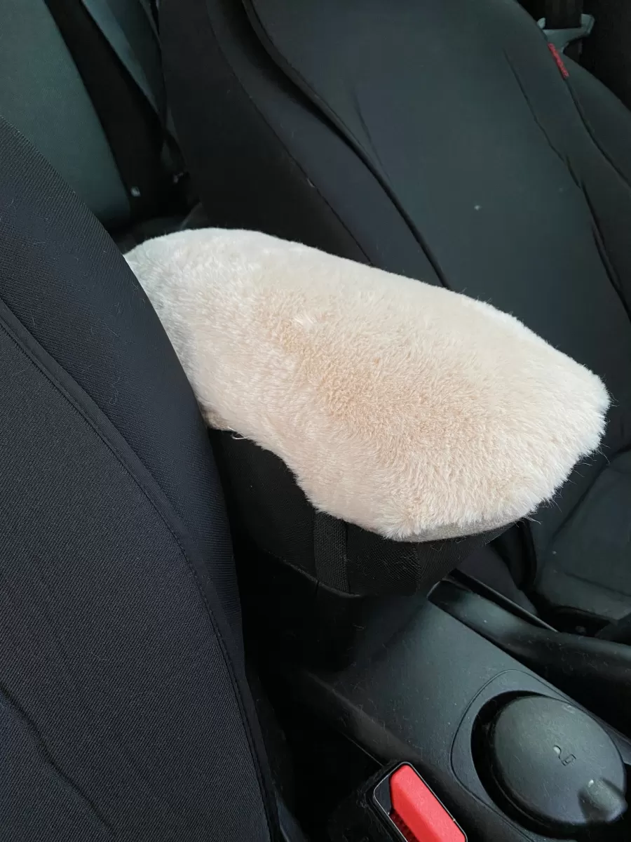 Yumuşak Peluş Kol Dayama Kolçak Minderi Bej