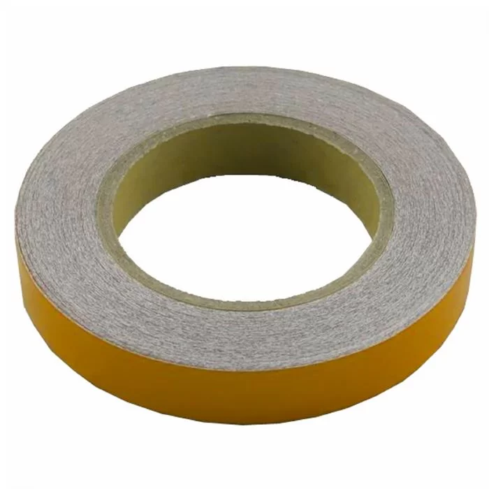 Reflektif Fosfor Şerit Bant Reflektör Sarı 2cm x 25 Metre