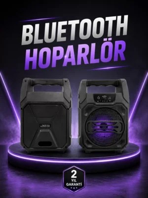 6.5 İnç Kablosuz Hoparlör Bluetooth Bağlantılı Yüksek Ses