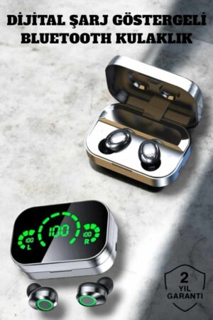 Bluetooth Kulaklık Çift Telefon Desteği ve Suya Dayanıklı Powerbankli