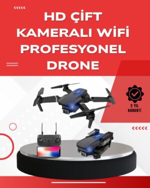 2.4G 4CH Katlanabilir Drone 100 Metre Uçuş Mesafeli