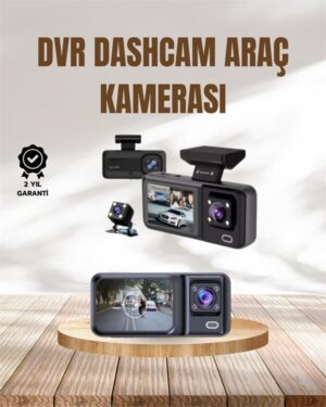 Wi-Fi Destekli Araç Kamerası: 2.7” Ekran 128GB Destek ve IR Gece Görüş