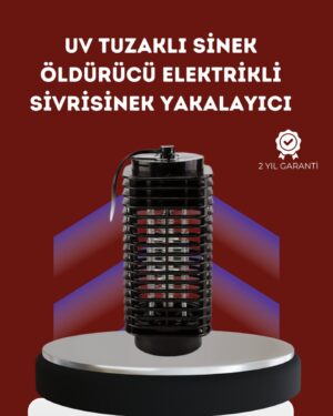 Uzun Ömürlü Elektrikli Sivrisinek Katili – Sessiz Çalışma Güçlü Performans