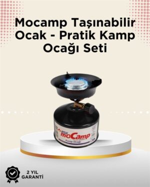 Dayanıklı Paslanmaz ve Yüksek Isı Dayanımlı Kamp Ocağı – Uzun Süreli Kullanım İçin