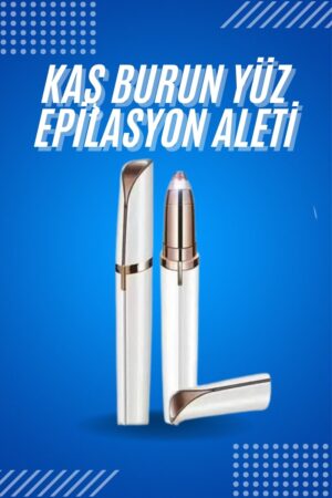 Yüz Epilatör Kıl Kaş Bıyık Tüy Alma Aleti Kaş Bıyık Alma Epilatörü