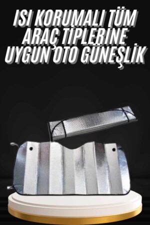 Araç Güneşlik Koruyucu Cam Güneşliği Otomobil Güneşlikleri Katlanabilir