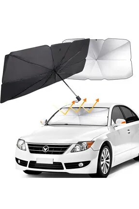 Mercedes CLA Audi A5 BMW 4 Serisi VW Arteon Toyota Camry Uyumlu Oto Şemsiye