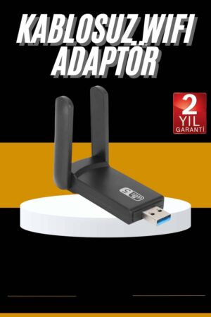 Mbps Wifi Alıcı Kablosuz Wifi Adaptörü Çift Band Çift Antenli
