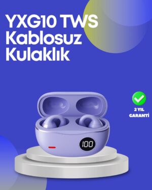YXG10 Bluetooth Kulaklık – Cilt Dostu Uzun Pil Çift Dil Destekli Akıllı Tasarım