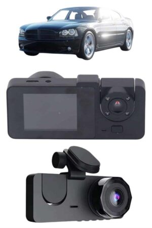 Gece Görüşlü DVR 3 Lensli Araç İçi Sürüş Kamerası Video KaydediciGece Görüşlü DVR 3 Lensli Araç İçi Sürüş Kamerası Video Kaydedici