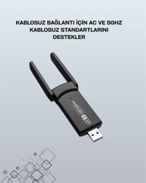 USB WiFi Adaptör – 1200 Mbps Hız