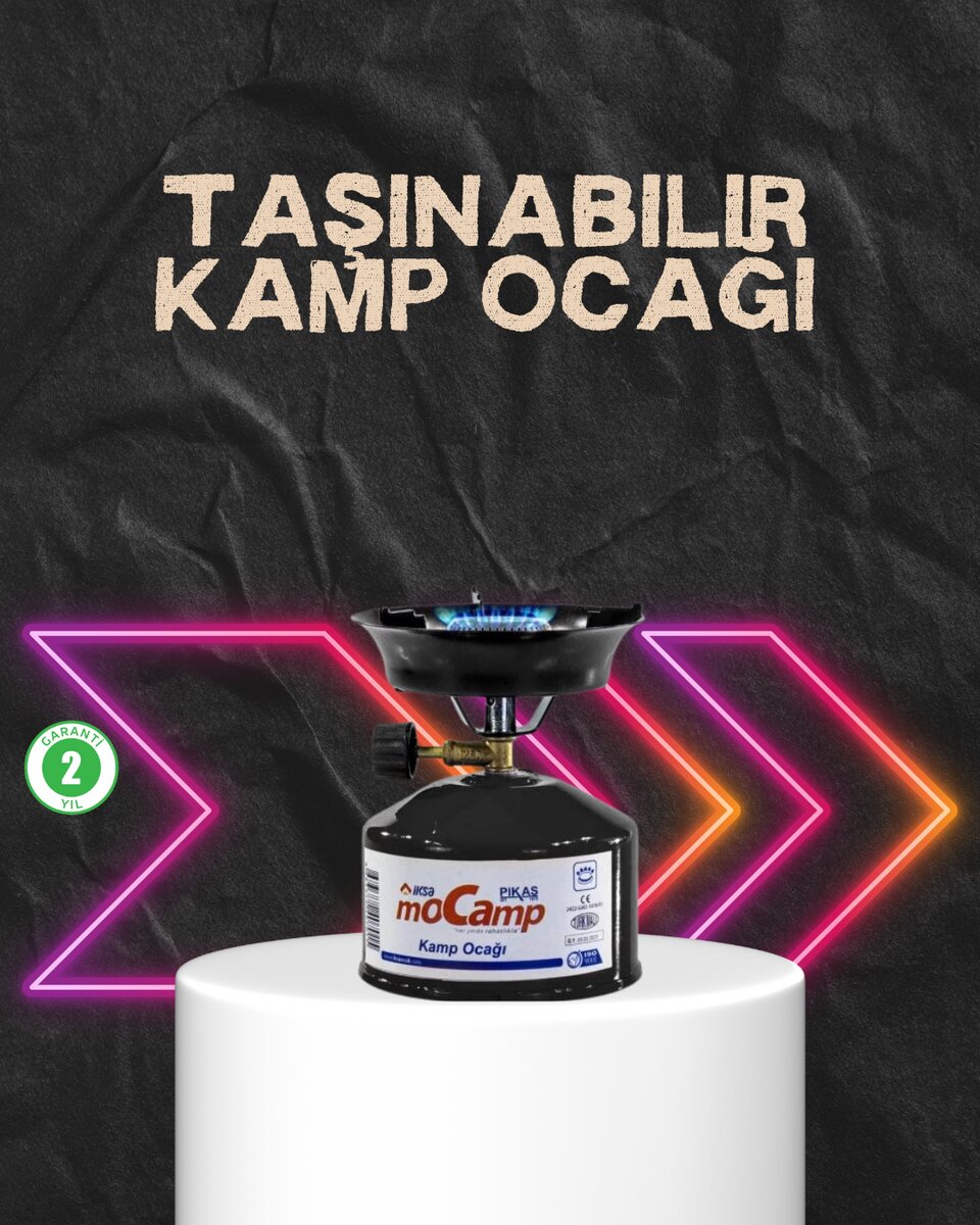 Doğa Piknik ve Acil Durum İçin Kamp Ocağı Seti