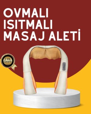 Kas Eklem Ağrılarına Ovmalı Isıtmalı Boyun Omuz Bel Masaj Aleti