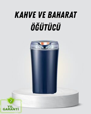 Kahve ve Baharat Öğütücü Otomatik Mekanizmalı Dayanıklı Çelik