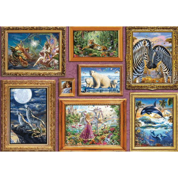 Çocuk 20546 Gallery 1000 Parça Puzzle -KS Puzzle - Görsel 2