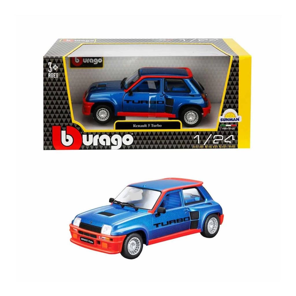 21088 1:24 Renault 5 Turbo Model Araba -Sunman - Görsel 3