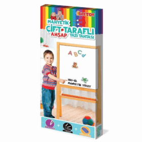 Çocuk 2195 AYAKLI ÇİFT TARAFLI MANYETİK AHŞAP YAZI TAHTASI