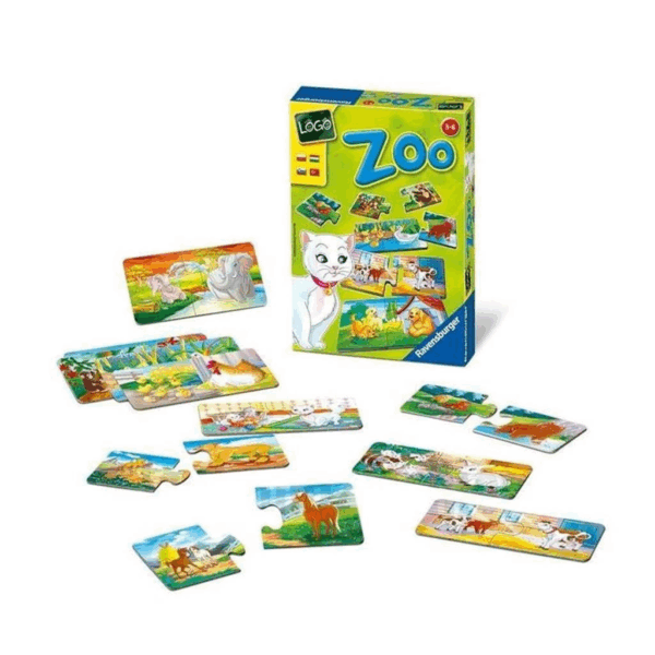 Çocuk 243600 Ravensburger Logo ZOO - Görsel 2