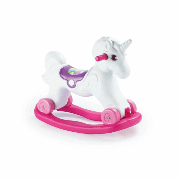 2509 Tekerlekli Unicorn Sallanan At -Dolu - Görsel 2