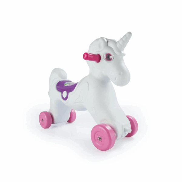 2509 Tekerlekli Unicorn Sallanan At -Dolu - Görsel 4