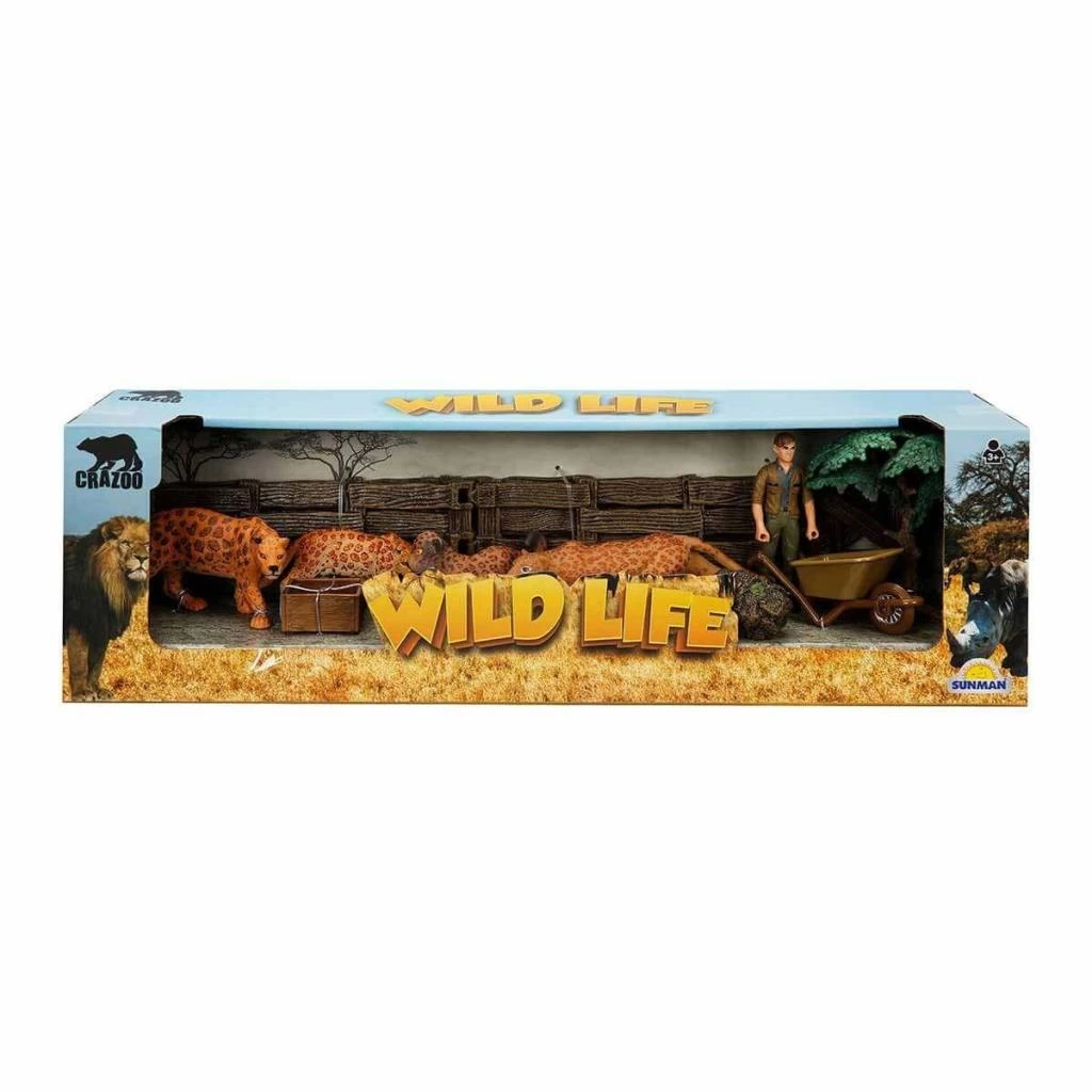 Çocuk Farm World Vahşi Hayvanlar Oyun Seti