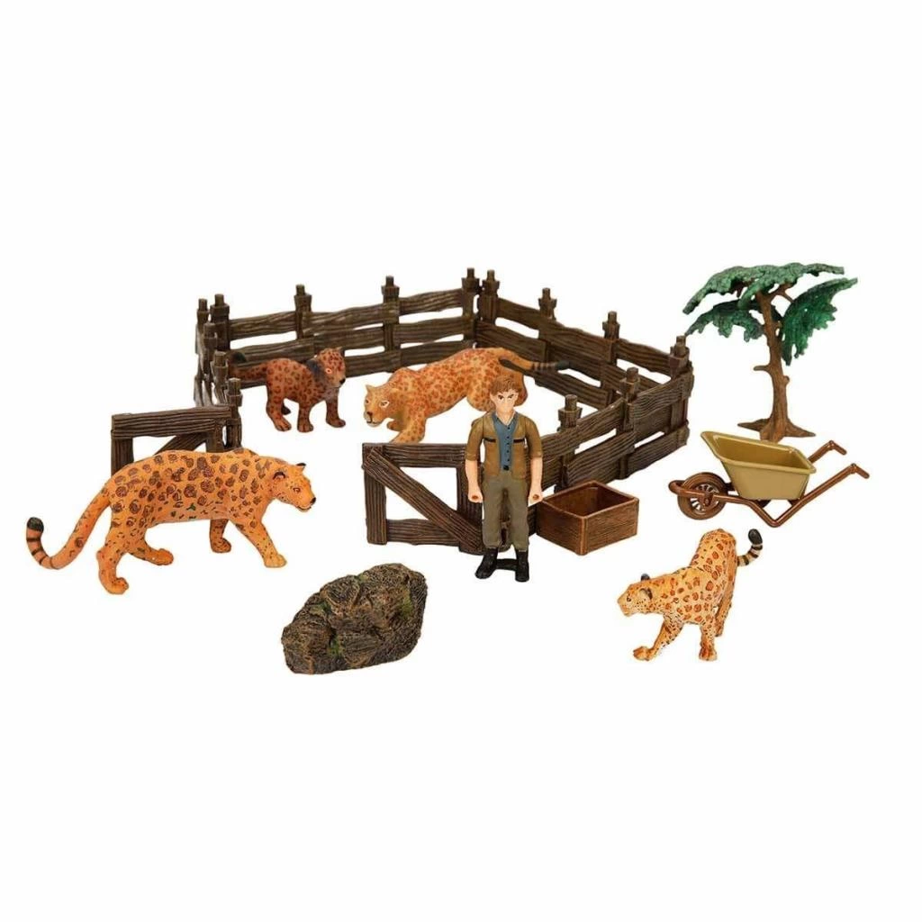 Çocuk Farm World Vahşi Hayvanlar Oyun Seti - Görsel 4