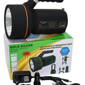 2İN1 30W - 28SMD LED USB - OTO - ADAPTÖR ŞARJLI EL FENERİ PROJEKTÖR (K0)