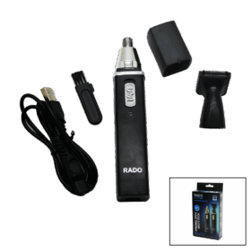2IN1 BURUN - KULAK KIL ALMA - ENSE ÇİZİM USB SARJLI TRAŞ MAKİNESİ RD-3138 (K0)