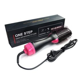 2İN1 ONE STEP KURUTMALI SAÇ DÜZLEŞTİRİCİ - ELEKTRİKLİ FÖN TARAK 1200W (K0)