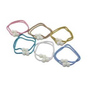 2PCS   BONCUK TOPLU - MIKNATISLI  RENKLİ PERDE İPİ (K0)
