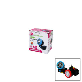 2W 6LEDLİ KAFA LAMBASI FİŞ ŞARJLI (K0)