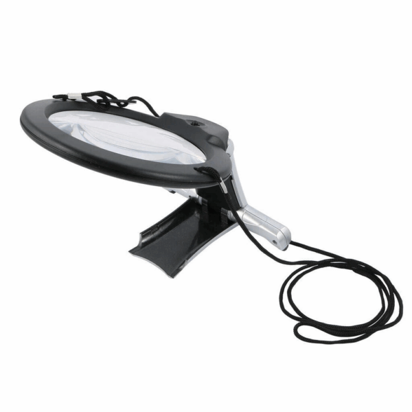 2x 6x Led Eller Serbest,boyun Asılı,dıkış,okuma İçin En Uygun Büyüteç 11b1 - Görsel 4