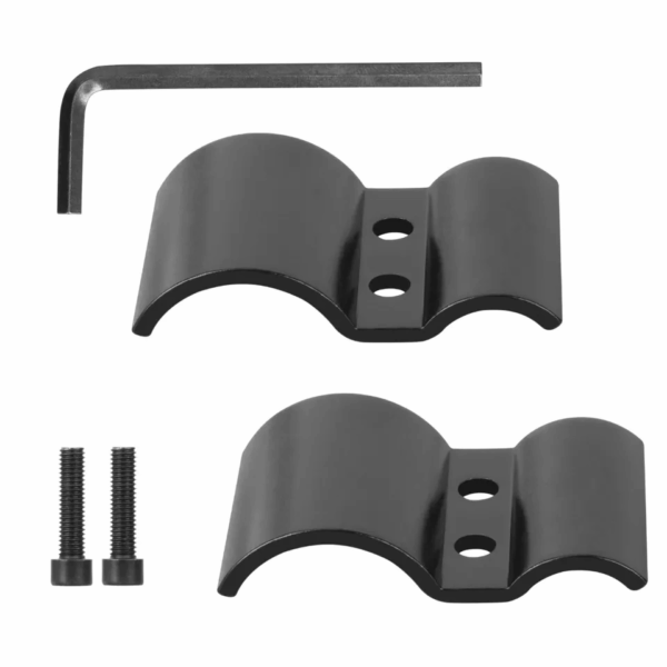2x10mm 31mm  Montaj Klip Taktik El Feneri Torch Sight Lazer Kapsam - Görsel 2
