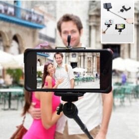 3.5mm Jak Girişli Tüm Telefonlara Uygun Selfie Özçekim Çubuğu (K0)