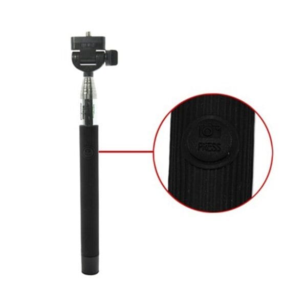 3.5mm Jak Girişli Tüm Telefonlara Uygun Selfie Özçekim Çubuğu (K0) - Görsel 5