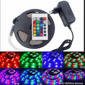3 Çipli Rgb İç Mekan Şerit Led 5 Metre