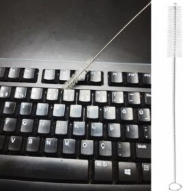 3 Lü Pratik Fırça  Esnek Bükülebilir Klavye Mouse Arası Temizlik Fırçası (K0)