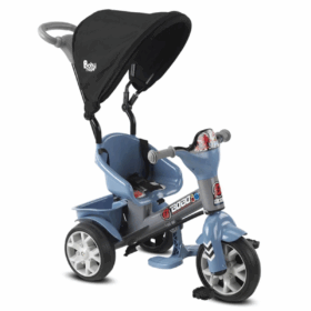 3 Tekerlekli Çocuk Bisiklet Eğitici Öğretici Bebek Ve Çocuk Babyhope Bobo Speed Tenteli Bisiklet