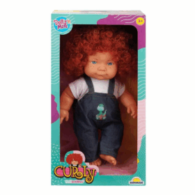 Çocuk 30151 Sunman, Curly Kıvırcık Saçlı Bebek 35 cm
