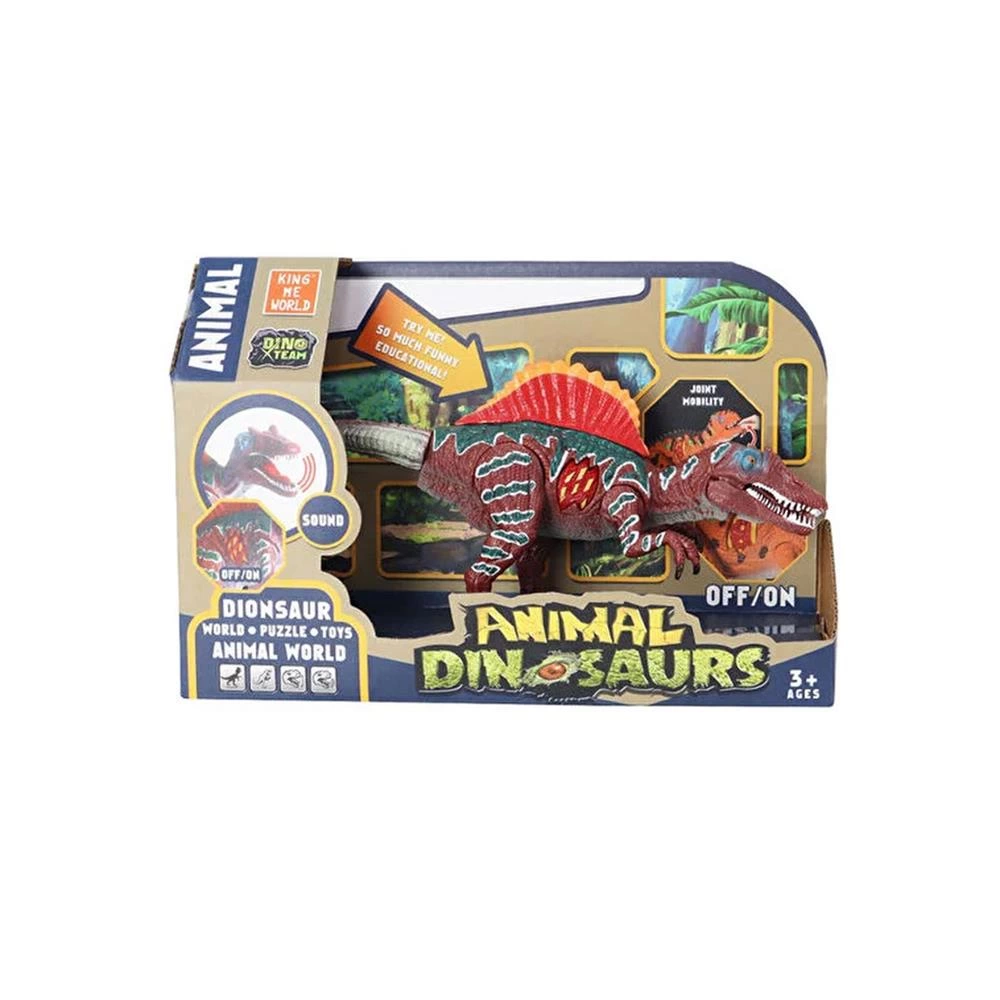 308A2 Animal Dinosaurs Serisi Sesli Işıklı Dino A2 - Görsel 2