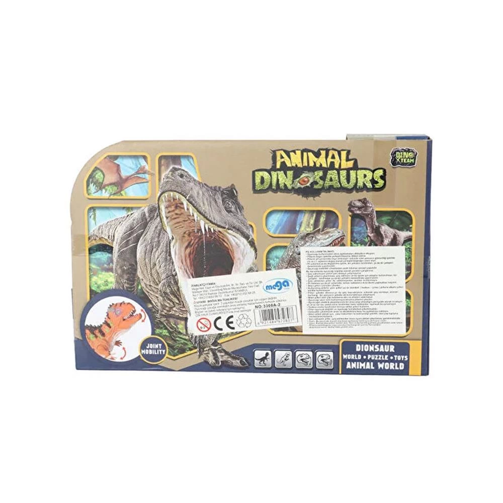 308A2 Animal Dinosaurs Serisi Sesli Işıklı Dino A2 - Görsel 4