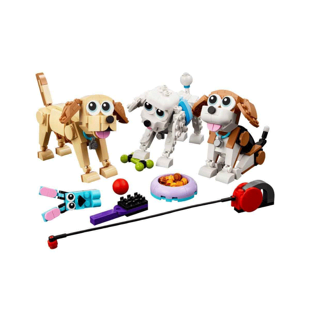 Çocuk 31137 ® Creator 3in1 Sevimli Köpekler 475 parça +7 yaş - Görsel 3