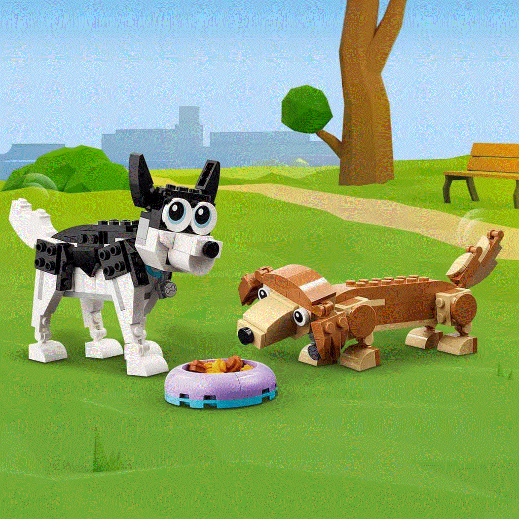 Çocuk 31137 ® Creator 3in1 Sevimli Köpekler 475 parça +7 yaş - Görsel 5