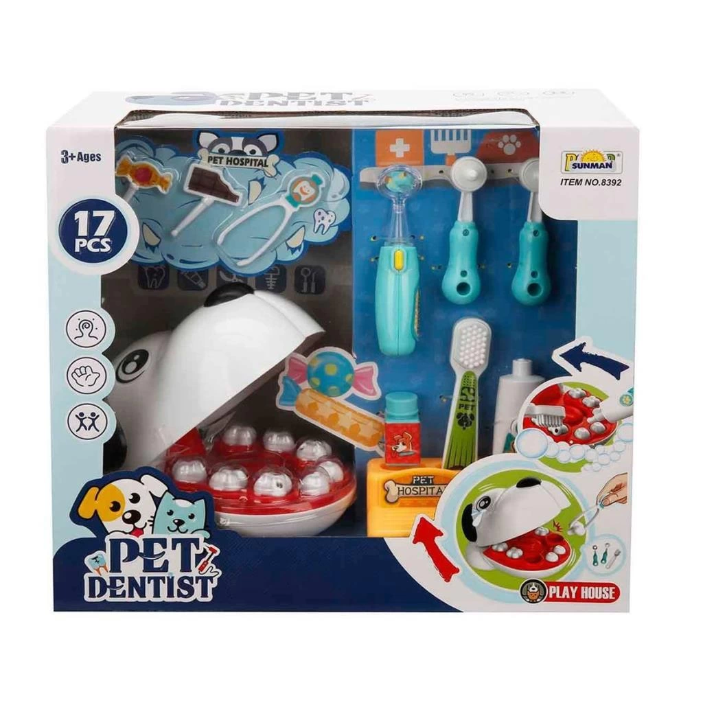 Veteriner diş hekimi setiyle rol yapma ve sosyal beceri gelişimi aktiviteleri - Görsel 4