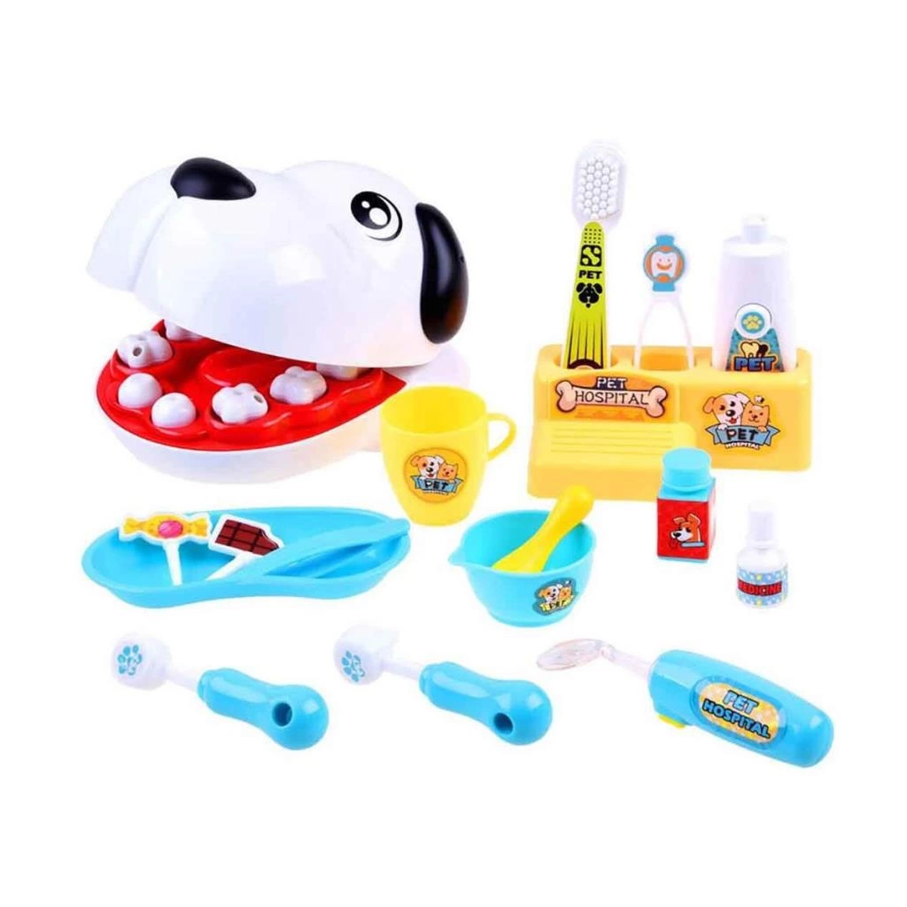 Veteriner diş hekimi setiyle rol yapma ve sosyal beceri gelişimi aktiviteleri - Görsel 5