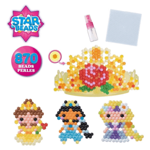 31901 Epoch AquaBeads Disney Prenses Taç Seti, 870 parça +4 yaş - Görsel 2
