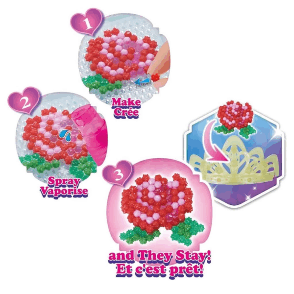 31901 Epoch AquaBeads Disney Prenses Taç Seti, 870 parça +4 yaş - Görsel 3