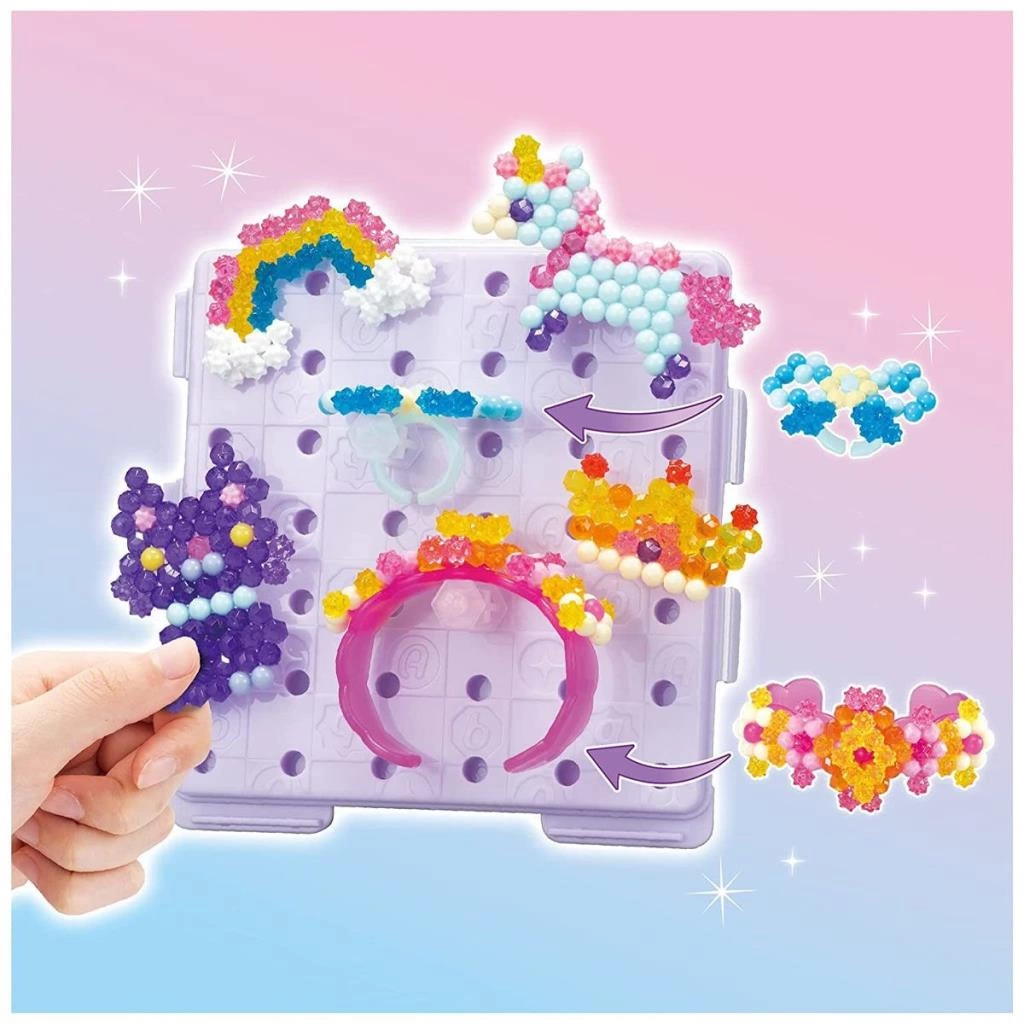 AquaBeads Çantalı Delüks Set 1400 Parça Çocukların Yaratıcılığını Destekleyen Set - Görsel 4