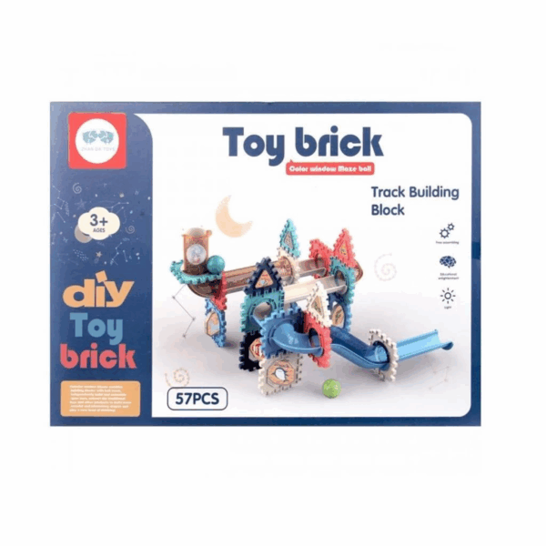 Çocuk 3253 Toy Brick 3D Yapı ve Tasarım Blokları 57 Parça -Sunman
